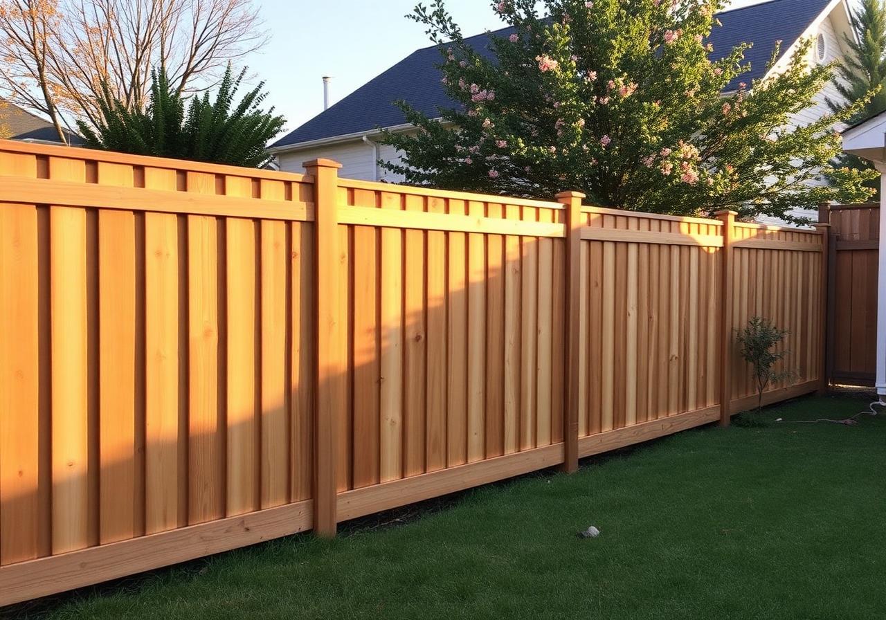 Fence Staining